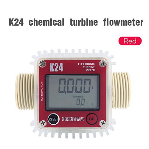 K24 LCD Turbine Digital Fuel Flow Meter Anti- for Chemical Liquid Water - Image 2