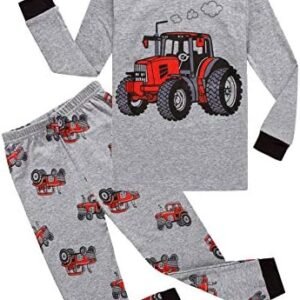 Family Feeling Little Big Boy Pajamas Sets 100% Cotton Pjs Kids Jammies