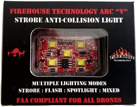 Firehouse Technology ARC V Drone Strobe Anti-Collision Light, 1000 Lumens, White - Image 3