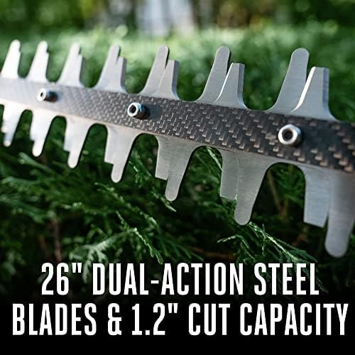 EGO POWER+ HT2600 26-Inch Hedge Trimmer with Dual-Action Blades, Battery and Charger Not Included, Black - Image 3