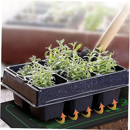 SUPVOX Heating pad Germination kit Needle Punched Cotton Indoor houseplants Live Indoor Garden Supplies Heat pad Flowers Flowers and Plants Heat mat Starting Heating mat - Image 4