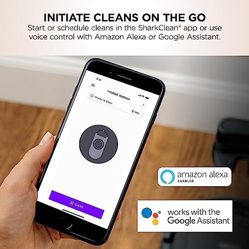 Shark AV753 ION Robot Vacuum, Tri-Brush System, Wifi Connected, 120 Min Runtime, Works with Alexa, Multi Surface Cleaning, Grey - Image 7