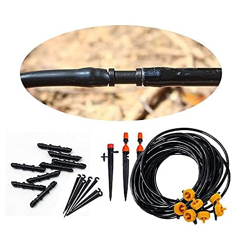 60 Pieces Drip Irrigation 1/4" Barbed Tubing End Plugs,Barbed Connectors End Cap for Drip or Sprinkler Systems - Image 6