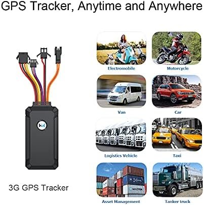 GPS Tracker for Vehicle,No Monthly Fee,GS05 3G Multiple Ports-SOS Button-Microphone - Remotely Voice Monitoring for Car Rental, Loan Vehicles, Fleet Management Industries - Image 5