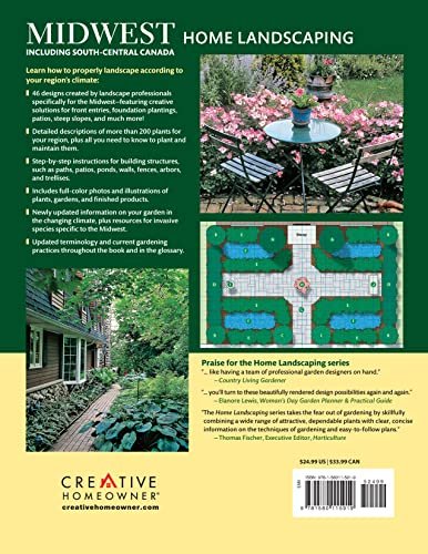 Midwest Home Landscaping, Fourth Edition: 46 Landscape Designs, 200+ Plants & Flowers for Your Region (Creative Homeowner) Gardening and Outdoor DIY for IL, IN IA, KS, MI, MN, MO, NE, ND, OH, SD, & WI - Image 2