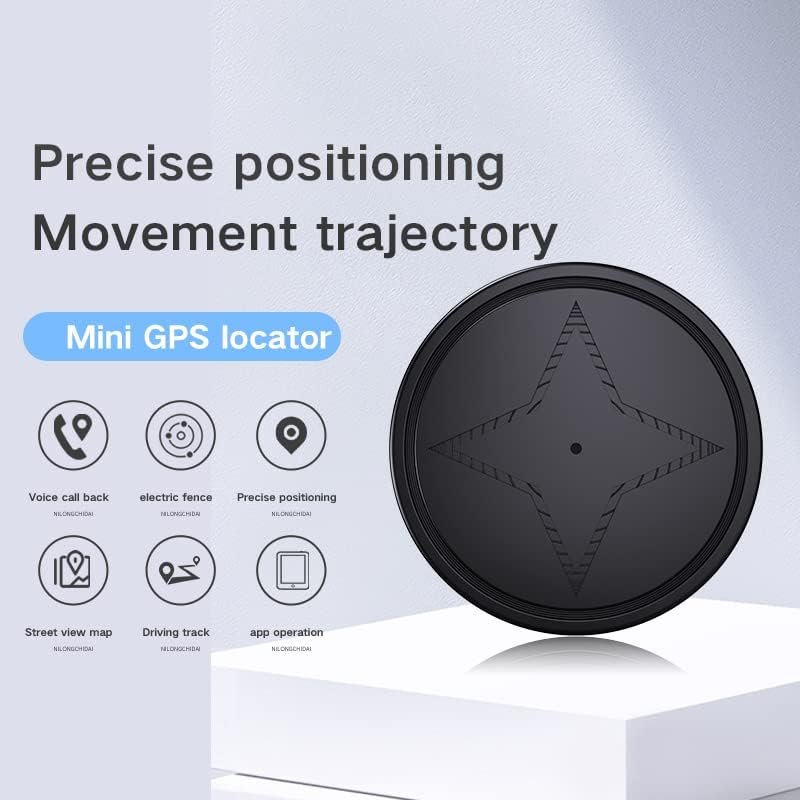 GPS Strong Magnetic Car Vehicle Tracking Anti-Lost Tracker, Multi-Function GPS Mini Locator, Monitoring, Automatic Recording/Voice Activated Callback with App, for Vehicles - Image 3