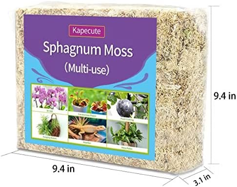 Sphagnum Moss 1.2 lb Perfect for DIY Moss Pole, Great Potting Mix for Indoor Plants, Help with Maintain Humidity - Image 6