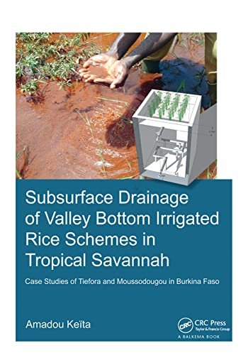 Subsurface Drainage of Valley Bottom Irrigated Rice Schemes in Tropical Savannah: Case Studies of Tiefora and Moussodougou in Burkina Faso (IHE Delft PhD Thesis Series)