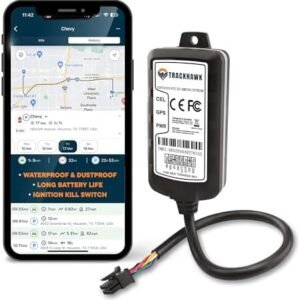 GPS Tracker with Kill Switch - Real-Time Security & Monitoring for Vehicles, Motorcycles, and Boats - Long Battery Life - Subscription Required