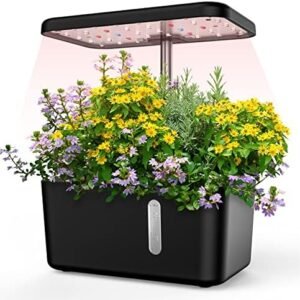 Garden hydroponic Growing System Indoor with 3 led Grow Light Modes,Indoor Grow Kitcan,be Used Anywhere Indoors,herb Garden