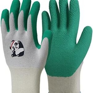 2 Pairs Age 7-9 Kids Gardening Gloves, Outdoor Protective Work Gloves for Gardening, General Purpose, Courtyard