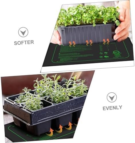 BESPORTBLE Real Plants Mat Germination Mat Flower Plants Germination Heating Mats Flowers Plants Greenhouse Heat Mat Hydroponics Heating Pad Heating Wire Material: Silicone Wire Heating Wire - Image 3