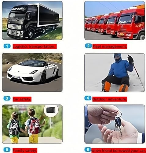 4G GPS Tracker for Vehicles - Real Time Location Monitor, Anti-Theft/Tamper Alerts, Long Standby Time, Magnetic Mount, Free Tracking Platform - Ideal for Cars, Motorcycles, Boats. - Image 2