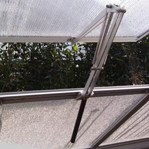 Solar Heat Sensitive Automatic Greenhouse Window Opener Hothouse Vent Openers Auto Vent Kit Greenhouse Accessories-(Two Springs,Lifts 15.4 Lbs)