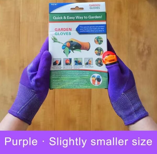 Gardening Gloves Picking Gloves Anti Thorn Anti Slip Thumb Knives Harvesting Pruning Garden Fruits Vegetables - Image 8