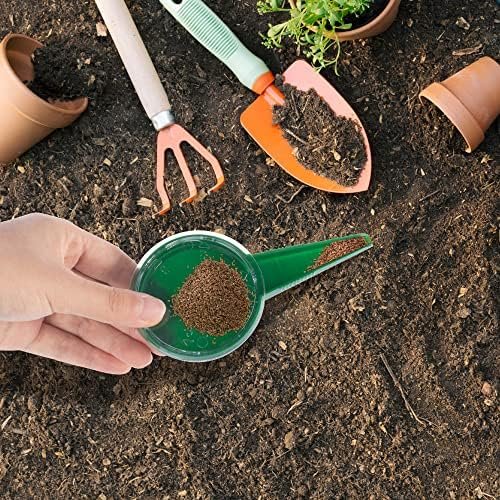 TXIN 2 Pieces Seed Spreader Handheld Seed Planter Tool Seed Sower for Tiny Seeds, Portable Mini Garden Hand Planter Seeder Tool, Adjustable Sowing Seed Dispenser Planting Tool with 5 Dial Settings - Image 6