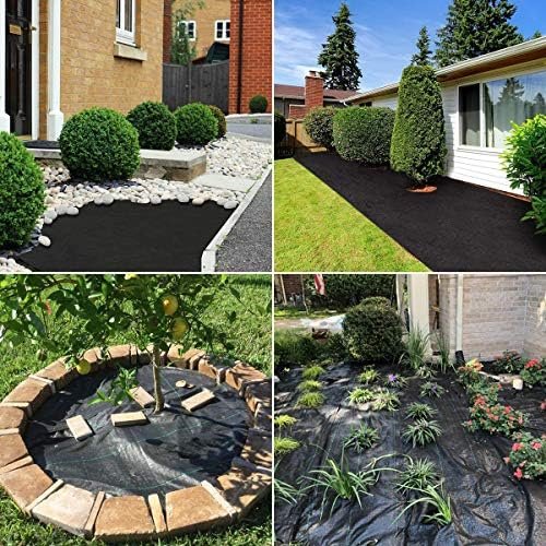 Premium 4oz Pro Garden Weed Barrier Landscape Fabric 3ft x 300ft, Heavy-Duty Weed Block Gardening Mat,Weeds Control for Flower Bed,Pavers,Garden Stakes or Any Heavy Duty Outdoor Project - Image 6