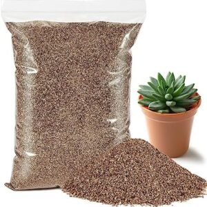 Sukh 14.6OZ Vermiculite - Organic Vermiculite For Plants Fine Horticultural Vermiculite Soil Amendments Vermiculite Bulk Soil Additive Perfect for Potted Plants and Garden Professional Grade 1-3mm