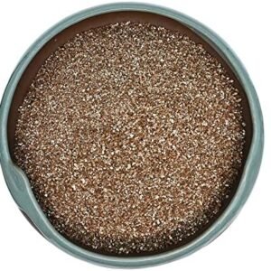 10QT Horticultural Vermiculite Bulk, Organic Vermiculite for Plants, Course Grade Vermiculite for Gardening, for houseplants, for Mushrooms, to Maintain Soil Moisture and Plant Growth(2-4mm)