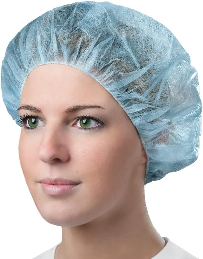 Tronex All-in-One Disposable PPE Kit for Home Health, Workplace, and Classroom Including Vinyl Exam Gloves, Isolation Gowns, Medical Face Masks, Shoe Covers, Hairnets (Large) - Image 6