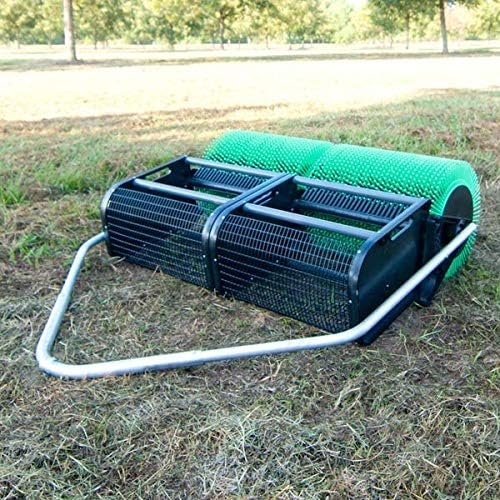 36" Pull-Behind Pecan Harvester - Also Picks Up Large Acorns, Hazelnuts / Filberts & Almonds - Nut Picker Upper (A7000) - Image 3