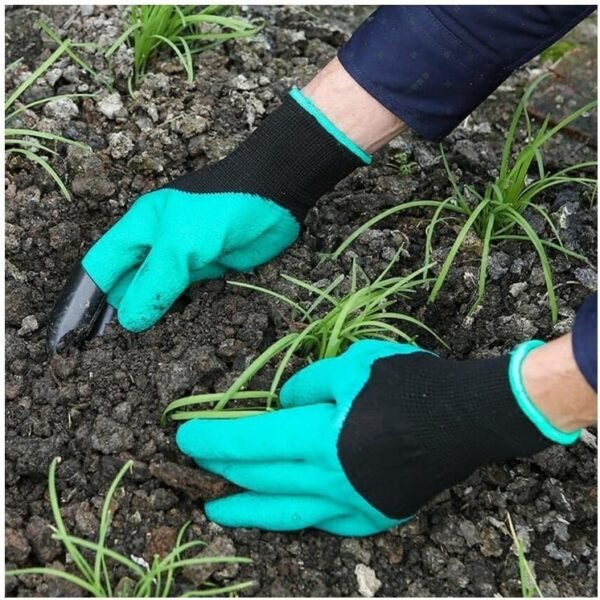 Plant Repotting Mat for Indoor Plants,39.4" X 39.4" Waterproof Plant Potting Foldable Garden Mat,with Gardening Gloves and 15 Pieces Pot Hole Mesh Pads - Image 8