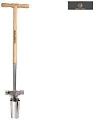 Kent & Stowe Stainless Steel Long Handled Bulb Planter 100% FSC