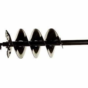 Power Planter Bulb Auger & Bedding Plant Tool - 7x28" Garden Auger Drill Bit with 1/2" Non-Slip Hex Drive, Hand-Welded Planting Auger Gardening Drill, Earth Auger Digging Tools, Up to 28" Deep