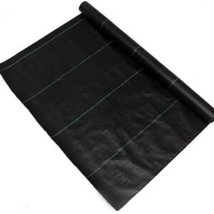 Multi Size Weed Barrier Cloth Weed Block Gardening Mat Black Mulch Premium UV Resistant Gardening Weed Barrier for Landscaping(L)