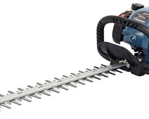 SENIX 4QL 26.5 cc 4 Cycle 22-Inch Gas Hedge Trimmer, Garden Tool to Trim Shrubs, Bushes, and More, Double Sided Dual Action Blades, 1-1/8" Cutting Capacity, Includes Blade Cover (HT4QL-L)