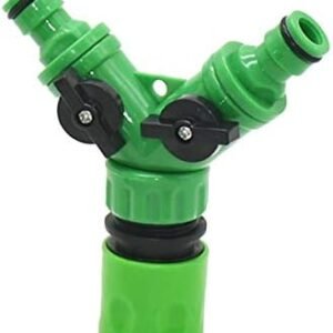 Isolation Valve, Hose Connector, 2-Way Garden Tap Water Splitter, Y Splitter Watering Adjustable Switch, Female 1/2 3/4 Garden Hose 1pcs Valve (Color : C)