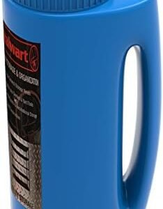 Stalwart 82-YJ487 Spreader, Salt and Seed Spreader, Also for Fertilizer, Deicing/Ice Melt By Stalwart (Multipurpose Tool for Lawn Garden and Yard) (Blue), 5.5" (L) x 3.5"(W) x 10.5" (H)