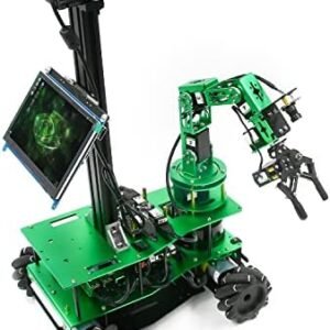 Yahboom Smart AI Robot for Jetson Nano Orin NX with Robotic Arm Professional DIY Coding Car Kit,Radar Depth Camera 3D Mapping Navigation Dual Camera ROS Smart Robot Kit