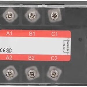 3 Phase Solid State Relay SSR Module Bidirectional SCR Output Used for Petrochemical Equipment Food Machinery Packaging Machinery