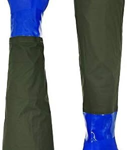 Long Waterproof Rubber Gloves, Pond Gloves, 28” Shoulder Length Insulated PVC Coated Chemical Resistant Gloves Reusable, Resist Acid, Alkali & Oil, Machinery, Industry, Fishery, Aquarium Gloves