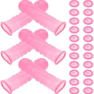 100pcs Nitrile Anti-Static Finger Cots Household Finger Covers Protecting Cover Joint Protection Sleeves Finger Sleeve Protectors Protective Finger Cots Fingers Covers Tool Thicken