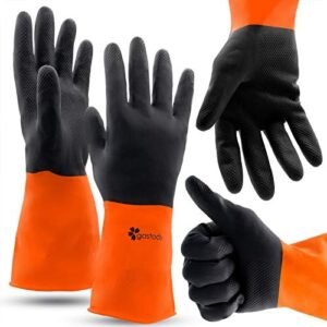 Gastody™ - Chemical Resistant Gloves, Reusable ,Heavy Duty Safety Work Gloves ,Resist Acid ,Oil ,Alkali, S-M-L-XL-XXL Size