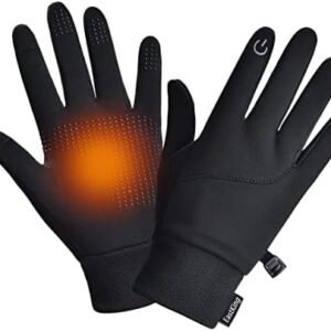 Lightweight Winter Gloves for Men Women, Warm Water Resistant Touch Screen Gloves for Walking,Riding,Cycling,Running and Driving
