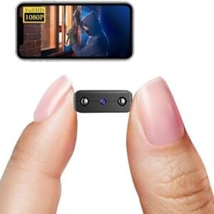Smallest Spy Hidden Camera,1080P Wireless WiFi Portable Remote Camera,Nanny Cam,Baby Monitor with Night Vision,Motion Detection,Cloud Storage,Remote Viewing for iOS Android Phone APP
