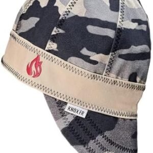 FR Welding Caps for Men & Women, 8 Panel Welder's Cap, Duck Canvas Deep Crown Design for Safety & Protection
