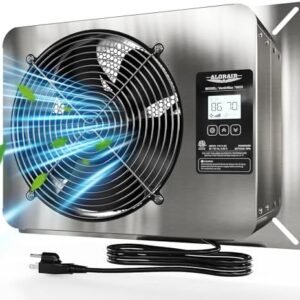 ALORAIR 780 CFM Crawl Space Ventilator Fan, IP55 Rated Basement Exhaust Fan with Temperature Humidity Controller, Timing Cycle, Speed Control, Built-in Freeze Protection Thermostat, ETL
