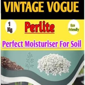 Perlite for Gardening Soil | Essential Soil Conditioner for Healthy Root Growth| Best Fertilizer for Indoor, Outdoor Plants and Hydroponics (1.25 Quart)| Best for Water Drainage
